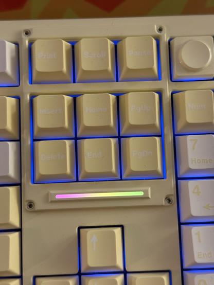 A closeup of the ND104 showing the faceplate without screws sitting over the navigation cluster. It’s unnecessarily busy.